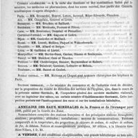 0052 - Page 48 - Courrier / Nécrologie [Gaudin (de Chauvigny)] / Conseils académiques / Bureau central / Stations thermales