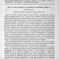 0053 - Page 49 - Comité de rédaction / Sommaire / Sur une forme végétante et atrophique de pemphigus iodique, par H. Hallopeau...