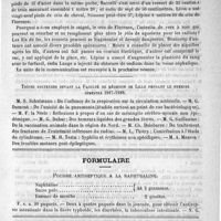 0063 - Page 59 - Académies et sociétés savantes. Académie de médecine. Séance du 10 juillet 1888 / Thèses soutenues devant la Faculté de médecine de Lille pendant le premier semestre 1887-1888 / Formulaire. Poudre antiseptique à la naphthaline / Courrier. Erratum / Légion d'honneur