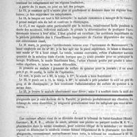 0072 - Page 68 - Rétrécissement de l'uréthre, compliqué d'accidents généraux graves, par suite d'insuffisance rénale temporaire. - Uréthroromie interne. - Guérison. Par M. le Docteur Dubuc... / Feuilleton. Causerie. La lutte pour l'existence chez les microbes. - Destruction des insectes nuisibles par les parasites végétaux. - La crémation en France. - Un singulier médecin. - Échange de mauvais procédés entre un pharmacien et un médecin [Simplissime] / Pilules contre la métrite chronique. - Gallard