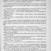 0099 - Page 95 - Courrier. Légion d'honneur / Congrès pour l'étude de la tuberculose