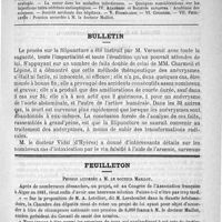 0101 - Page 97 - Comité de rédaction / Sommaire / Bulletin / Feuilleton. Pension accordée à M. le Docteur Maillot
