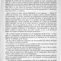 0219 - Page 215 - Académies et sociétés savantes. Académie des sciences / Formulaire. Traitement de l'ulcère tuberculeuse. - E. Rochard