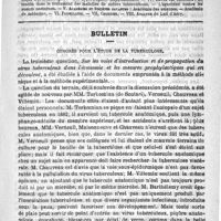 0233 - Page 229 - Comité de rédaction / Sommaire / Bulletin. Congrès pour l'étude de la tuberculose