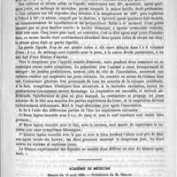 0239 - Page 235 - Académies et sociétés savantes. Académie des sciences. Séance du 6 août / Académie de médecine. Séance du 14 août 1888