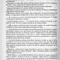 0244 - Page 240 - Courrier. Marseille / Faculté de médecine de Nancy / Faculté de médecine de Lyon / Nécrologie [Louis-Eugène Monginot] / Postes médicaux