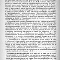 0252 - Page 248 - Revue des journaux. Traitement de l'eczéma chronique par la résorcine / Sur la similitude des symptômes de l'acrodynie et de l'intoxication lente par l'acide arsénieux. (Résumé d'une communication faite à l'Académie de médecine par M. Vidal..) / Traitement de l'angine couenneuse et du croup par la glace, par le Docteur Bleynie (Journal de la Société de médecine et de pharmacie de la Haute-Vienne, 1888