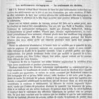 0261 - Page 257 - Hôpital du Midi. - M. le Docteur Du Castel. Blennorrhagie aiguë. Nature, marche, localisations / Revue de thérapeutique. Les médicaments cholagogues. - Le traitement du choléra