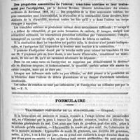 0315 - Page 311 - Revue des journaux. Vomissements tenaces de la grossesse ; emploi de la teinture d'iode, par le Docteur Lewellyn Eliot... (Scalpel, 1888, 6) / Des propriétés essentielles de l'utérus ; tranchées utérines et leur traitement par l'antipyrine, par le Docteur Rivière. (Gazette hebdomadaire des sciences médicales de Bordeaux, 1888, 32) / Formulaire. Traitement préventif de la furonculose. - Gingeot / Courrier