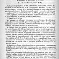 0342 - Page 338 - Bulletin / De l'emploi de l'hyponarthécie à suspension pour le traitement des fractures de l'extrémité inférieure de la jambe avec menace de perforation de la peau, par le Docteur Philippe...