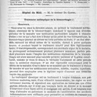 0353 - Page 349 - Comité de rédaction / Sommaire / Hôpital du Midi. - M. le Docteur Du Castel. Traitement antiseptique de la blennorrhagie