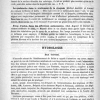 0494 - Page 490 - Revue des journaux. Contribution à l'étude de l'encéphalocèle traumatique. - Trépanation. - Fongus pulsatile. - Guérison, par M. le Docteur H. Folet (Bulletin médical du Nord, 1888, 5) / Le quebracho dans le traitement de la dyspnée (Medical Analetic et Journal des sciences médicales de Lille) / Sirop d'ipéca dans les affections pulmonaires. (Med. Register et Journal des sciences médicales de Lille) / Hydrologie. Dax thermal