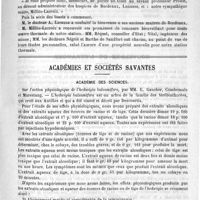 0495 - Page 491 - Hydrologie. Dax thermal / Académies et sociétés savantes. Académie des sciences