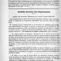 0502 - Page 498 - Revue des journaux. La pyridine comme excitant du coeur. (Therapeutic Gaz. et Journal des sciences médicales de Lille, 1888) / Acide phénique camphré. (Journ. de méd. de Lille, 1888) / Sociétés savantes des départements. Société des sciences médicales de Gannat (Année 1886-1887)
