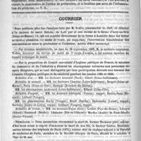 0520 - Page 516 - Formulaire. Traitement de la péritonite par perforation. - Spillmann et Ganzinotty / Courrier / Nécrologie [Decainsne père / Gaston Decainsne]