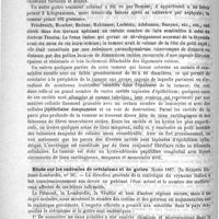 0536 - Page 532 - Revue des journaux. Journaux italiens. Contribution à l'étude du goitre congénital. Note anatomique du docteur Iginio Tansini... (In Gazetta medica Ital.-Lomb., n° 34) / Etude sur les endémies de crétinisme et de goitre. Rome 1887. (In Gazetta Italiana-Lombardia, n° 36)