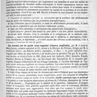 0537 - Page 533 - Revue des journaux. Journaux italiens. Etude sur les endémies de crétinisme et de goitre. Rome 1887. (In Gazetta Italiana-Lombardia, n° 36) / L'asepsie dans le service pharmaceutique, par Silvio Plevani..., et le Docteur Pietro Ferrari... (In Gazetta degli ospitali, n°s 66, 67, 68, 69) / Un second cas de pouls sous-unguéal veineux capillaire, par M. le Docteur Mario Sacchi..., dirigée par le Professeur Grocco. (In Riforma medica, septembre, n° 224) / Académies et sociétés savantes. Société de chirurgie. Séance du 10 octobre 1888
