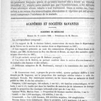 0550 - Page 546 - Histéralgie rebelle. - Antéflexion. - Hémorrhagies répétées (durant depuis six mois). - Hystérectomie vaginale. - Guérison. Par A.-E. Vrorleski... / Académies et sociétés savantes. Académie de médecine. Séance du 16 octobre 1888