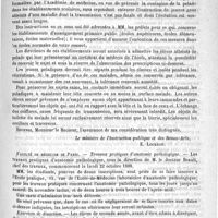 0567 - Page 563 - Courrier. Ministère de l'Instruction publique et des Beaux-Arts / Faculté de médecine de Paris