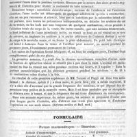 0579 - Page 575 - Variétés. reconstitution de la vessie (Riforma medica et Bull. méd.) / Formulaire. Potion diaphorétique. - Bourdon / Nouvelles de l'étranger. Les médecins italiens à Massouah
