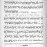 0602 - Page 598 - Formulaire. Traitement de l'avortement. - P. Bar / Nouvelles de l'étranger. Menstruation régulière à 2 ans / Exécutions judiciaires (Bull. Méd.) / Courrier. Faculté de médecine de Paris