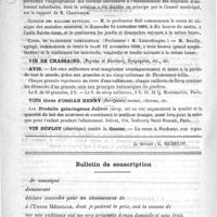 0616 - Page 612 - Courrier. Don à l'Association des médecins de France / Clinique des maladies mentales / Cours de pathologie chirurgicale. (Professeur : M. Lannelongue)