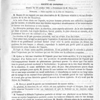 0623 - Page 619 - Revue des journaux. Traitement du pemphigus, par le professeur Strumpell. (Munchner med. Wochenschrift, 1888) / Académies et sociétés savantes. Société de chirurgie. Séance du 24 octobre 1888