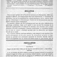0641 - Page 637 - Comité de rédaction / Sommaire / Bulletin / Feuilleton. Causerie. Dangers des faits divers rédigés par des reporters mal informés (suite). - Superstitions médicales