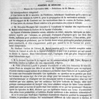 0674 - Page 670 - Bibliothèque. Nouvelle iconographie de la salpètrière (Clinique des maladies du système nerveux) publiée sous la direction du Professeur Charcot..., par MM. Paul Richer, Gilles de la Tourette, Albert Londe. Première année 1888... - Paris, Lecrosnier et Babé... [P. Le Gendre] / Académies et sociétés savantes. Académie de médecine. Séance du 6 novembre 1888