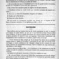 0676 - Page 672 - Académies et sociétés savantes. Académie de médecine. Séance du 6 novembre 1888 / Courrier / Clinique médicale de l'Hôtel-Dieu / Société de médecine de Paris