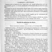 0686 - Page 682 - Académies et sociétés savantes. Société de médecine de Paris. Séance du 27 octobre 1888 / Variétés. Vomissements sympathiques / Faculté de médecine de Paris. Thèses de doctorat soutenues du 15 octobre au 15 novembre 1888