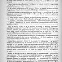 0688 - Page 684 - Courrier. Rentrée solenelle des Facultés de Lyon / Nécrologie [Daussure (de Saint-Vrain) / Jacquet (de Lyon) / Mailho (de Bordeaux) / Phélippeaux (de Saint-Savinien)] / Faculté des sciences se Toulouse / Clinique mentale ophthalmologique des Suinze-Vingts / Ecole des hautes études / Société médico-pratique / Société de médecine légale