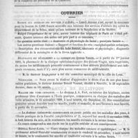 0700 - Page 696 - Nouvelles de l'étranger. Scandales à l'hôpital général de Vienne / Courrier. Bourse aux internes des services d'aliénés / Délivrance des médicaments à la clinique des Quinze-Vingts / Nécrologie [Antoine Benoît Vonnet] / Maladie des voies urinaires / Hôpital Saint-Louis