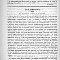 0744 - Page 740 - Revue trimestrielle des journaux d'obstétrique et de gynécologie. Annales de gynécologie août 1888. De l'application du forceps au détroit supérieur, par G. Lepage... / Bibliothèque. Les bronchitiques goutteux aux Eaux-Bonnes