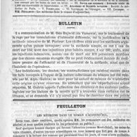 0761 - Page 757 - Comité de rédaction / Sommaire / Bulletin / Feuilleton. Les médecins dans le roman d'aujourd'hui