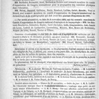 0772 - Page 768 - Courrier. Médecins membres des comités à l'exposition universelle de 1889 / Concours d'agrégation / Imprudence et suicide d'un pharmacien / Nécrologie [Mercier (de Fontenay-le-Compte, Vendée) / Bofdanorsky / Collin / Benon / J. M. Victor Dupré, de Bourg] / Société médico-pratique