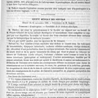 0781 - Page 777 - Académies et sociétés savantes. Société de chirurgie. Séance du 21 novembre 1888 / Société médicale des hôpitaux. Séance du 23 novembre 1888
