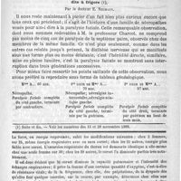 0799 - Page 795 - Bulletin / De la prédisposition nerveuse dans l'étiologie de la paralysie faciale dite à frigore, par le Docteur E. Neumann / Feuilleton. Causerie