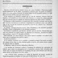 0807 - Page 803 - Formulaire. Injection contre l'otite purulente. - Cozzolino / Nouvelles de l'étranger / Courrier. Concours pour les places de médecin-adjoint des asiles d'aliénés / Faculté de médecine de Paris