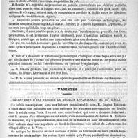 0817 - Page 813 - Académie et sociétés savantes. Société de chirurgie. Séance du 28 novembre 1888 / Variétés. Découverte d'une trousse de médecin appartenant au IIIe siècle