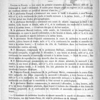 0820 - Page 816 - Variétés. Découverte d'une trousse de médecin appartenant au IIIe siècle (A suivre) / Courrier. Collège de France