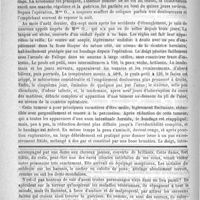 0836 - Page 832 - Abcès pyo-stercoral consécutif à un étranglement herniaire opéré. Guérison sans fistule. Par le Docteur Vasseaux... / Feuilleton. Causerie