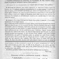 0840 - Page 836 - Académies et sociétés savantes. Société de médecine de Paris. Séance du 24 novembre 1888 / Feuilleton. Causerie [Simplissime] / Pommades contre la blépharite ciliaire. - Hubert