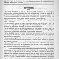 0843 - Page 839 - Nouvelles de l'étranger. La prévention de la rage en Bavière / Maladies infectieuses ; responsabilité du propriétaire de la maison / Courrier / Faculté de médecine de Paris / L'école de santé militaire