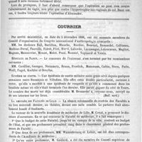 0855 - Page 851 - Académies et sociétés savantes. Société de chirurgie. Séance du 5 décembre 1888 / Courrier / Hôpitaux de Nancy / Epidémie de suette / La rentrée des Facultés de Lille / Faculté de médecine de Bordeaux