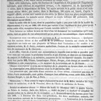 0868 - Page 864 - Courrier. La statistique de la petite vérole en France / Souscription pour une médaille en souvenir de M. le Professeur Gosselin / Nécrologie [Méhu / Poussier] / Société de médecine légale