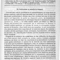 0905 - Page 901 - Comité de rédaction / Sommaire / De l'entéroptose ou maladie de Glénard