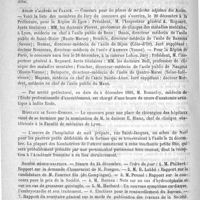 0928 - Page 924 - Courrier. Réorganisation de Saint-Lazare / Jurisprudence médicale / Asiles d'aliénés de France / Hôpitaux de Saint-Etienne / Société médico-pratique