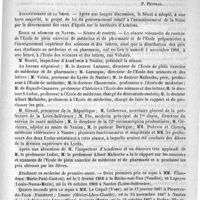 0939 - Page 935 - Courrier. Réorganisation d'une école de service de santé militaire / Assainissement de la Seine / Ecole de médecine de Nantes