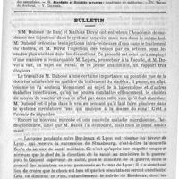 0953 - Page 949 - Comité de rédaction / Sommaire / Bulletin / Revue critique. Emploi du thermo-cautère dans le traitement de l'hypertrophie des amygdales